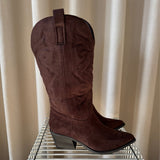 SHOES Talia dam stövlar 5677-1 Shoes Brown