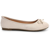 SHOES Tanja dam ballerina skor W2300 Shoes Beige