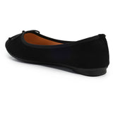 SHOES Tanja dam ballerina skor W2300 Shoes Black