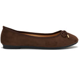 SHOES Tanja dam ballerina skor W2300 Shoes Marrone