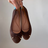 SHOES Tanja dam ballerina skor W2300 Shoes Marrone