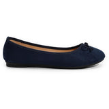 SHOES Tanja dam ballerina skor W2300 Shoes Navy