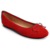 SHOES Tanja dam ballerina skor W2300 Shoes Red