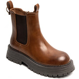 SHOES Thea dam stövlar 6328 Boots Camel