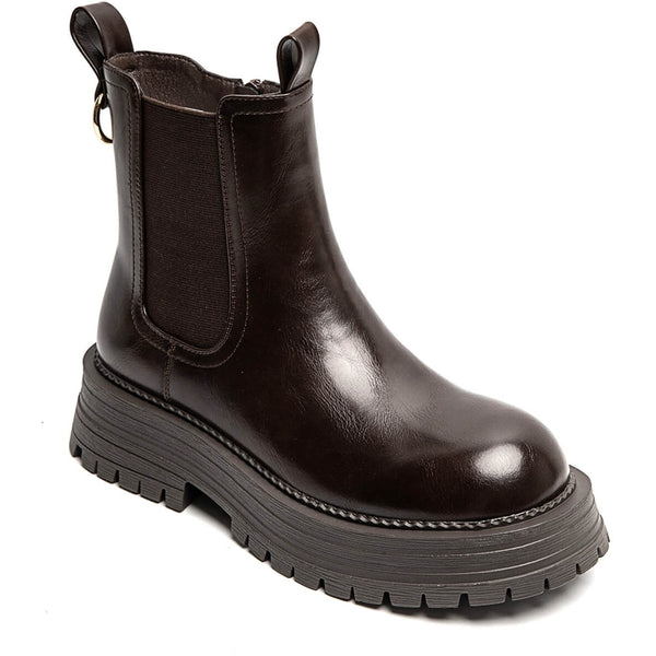 SHOES Thea dam stövlar 6328 Shoes Brown