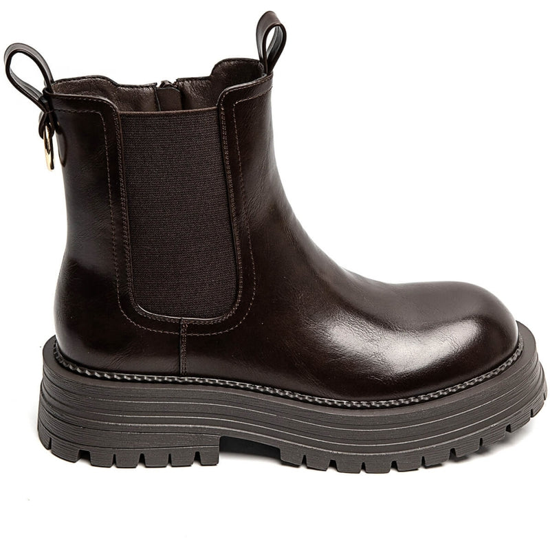 SHOES Thea dam stövlar 6328 Shoes Brown