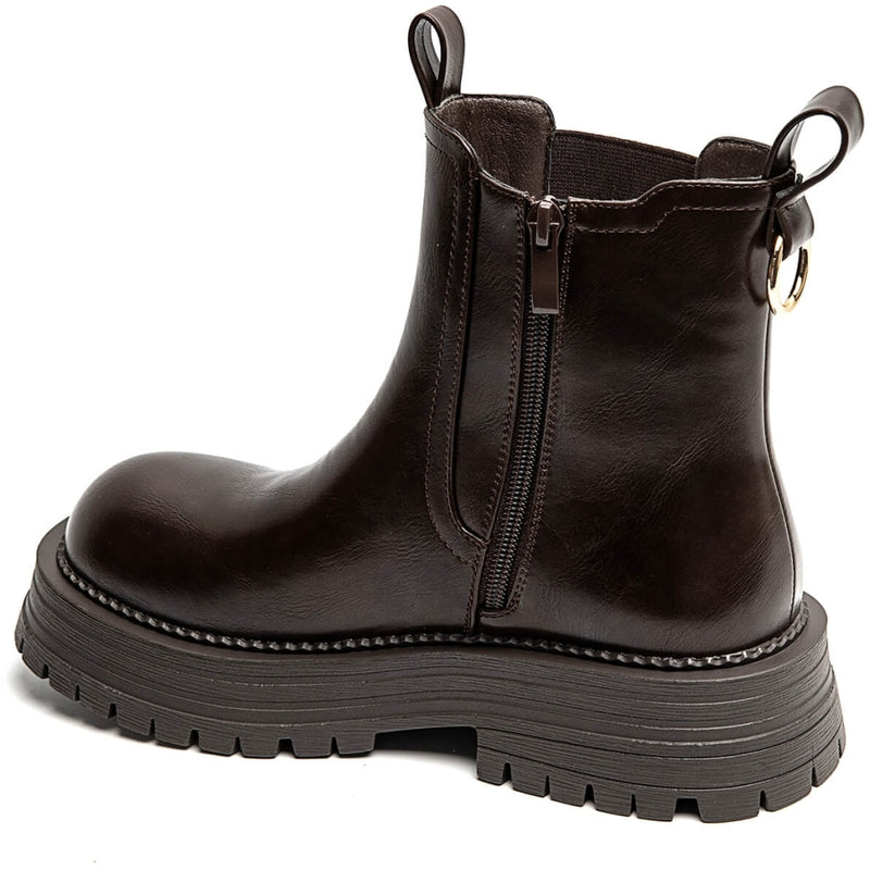SHOES Thea dam stövlar 6328 Shoes Brown