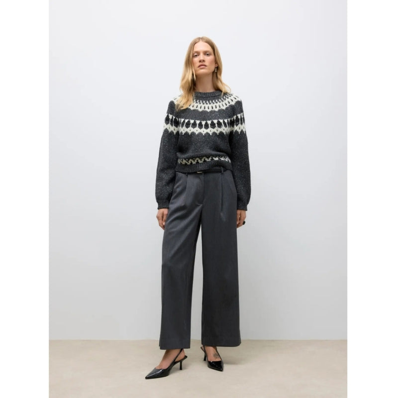 Vero Moda VERO MODA DAMBYXOR AWTAIA Pant Medium grey melange