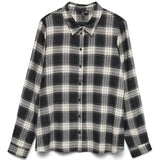 Vero Moda VERO MODA DAMSKJORTA VMLARA Shirt Black Mille Oatmeal