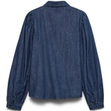 Vero Moda VERO MODA DAMSKJORTA VMNILY Shirt Dark Blue Denim