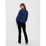 Vero Moda VERO MODA DAMSKJORTA VMNILY Shirt Dark Blue Denim
