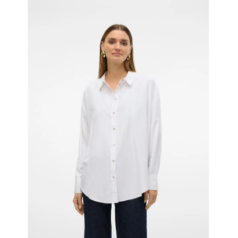 Vero Moda VERO MODA DAMSKJORTA VMNORA Shirt Bright White