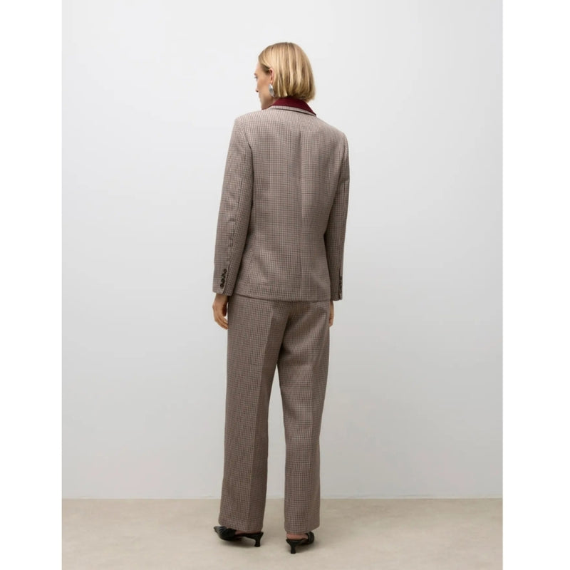 Vero Moda VERO MODA DAM BLAZER AWSIMMA Blazer Beaver Fur Black and Root Beer