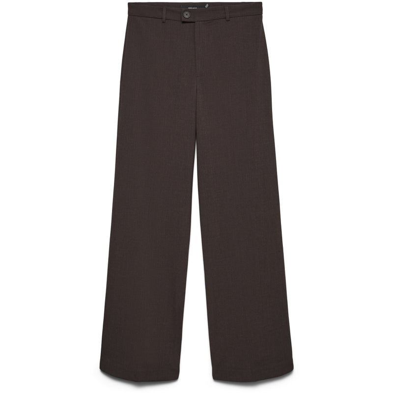 Vero Moda VERO MODA DAM BYXOR VMTEXAS Pant Chocolate Torte Melange
