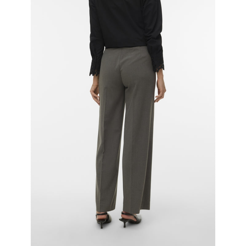 Vero Moda VERO MODA DAM BYXOR VMTEXAS Pant Medium grey melange