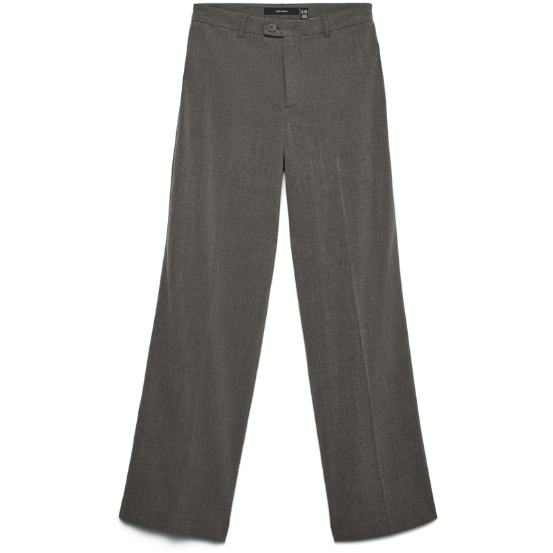 Vero Moda VERO MODA DAM BYXOR VMTEXAS Pant Medium grey melange