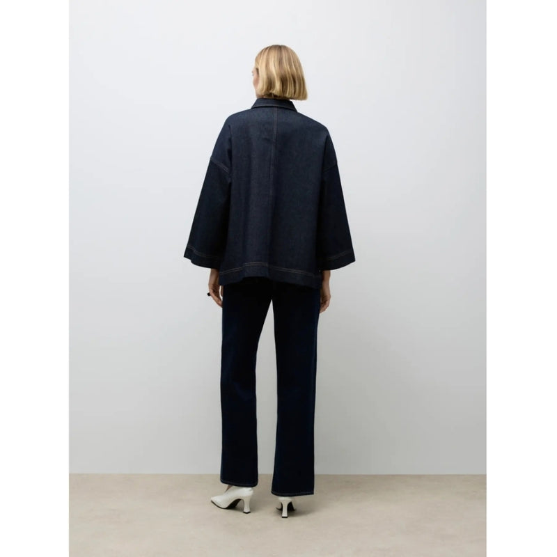 Vero Moda VERO MODA DAM JACKA AWVERENA Jacket Dark Blue Denim Rinse