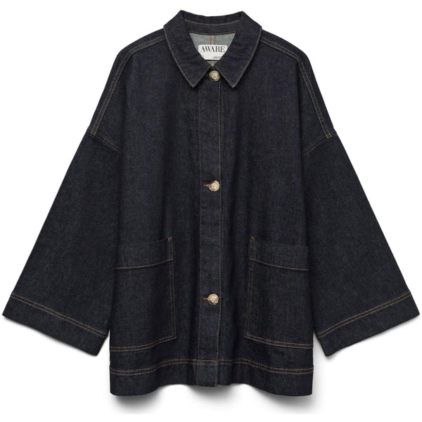 Vero Moda VERO MODA DAM JACKA AWVERENA Jacket Dark Blue Denim Rinse