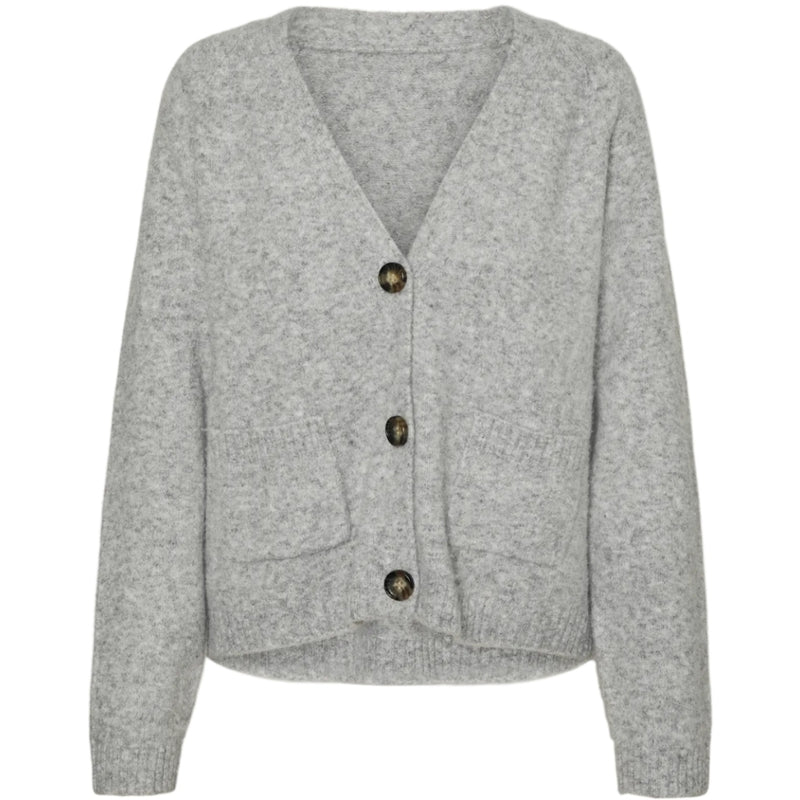 Vero Moda VERO MODA DAM KARDIGAN VMBOOM Cardigan Light Grey Melange