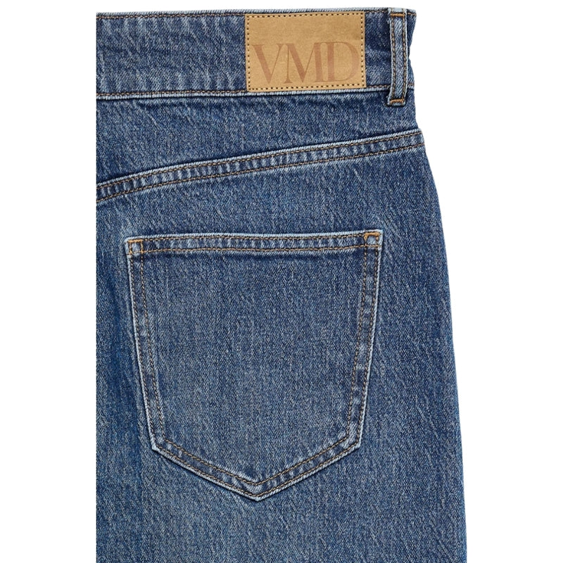 Vero Moda VERO MODA DAM KJOL VMTESSA Shorts Medium blue denim