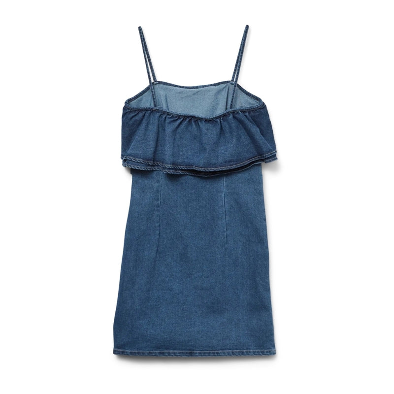 Vero Moda VERO MODA DAM KLÄNNING VMANNY Dress Medium blue denim