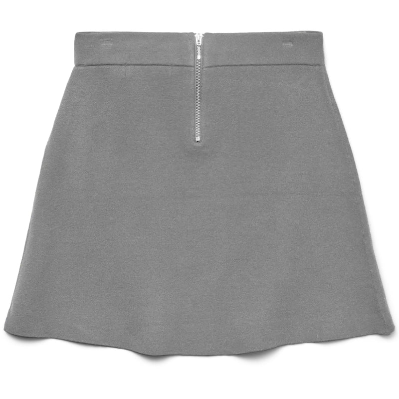Vero Moda VERO MODA DAM NEDERDEL VMSABA Skirt Medium grey melange