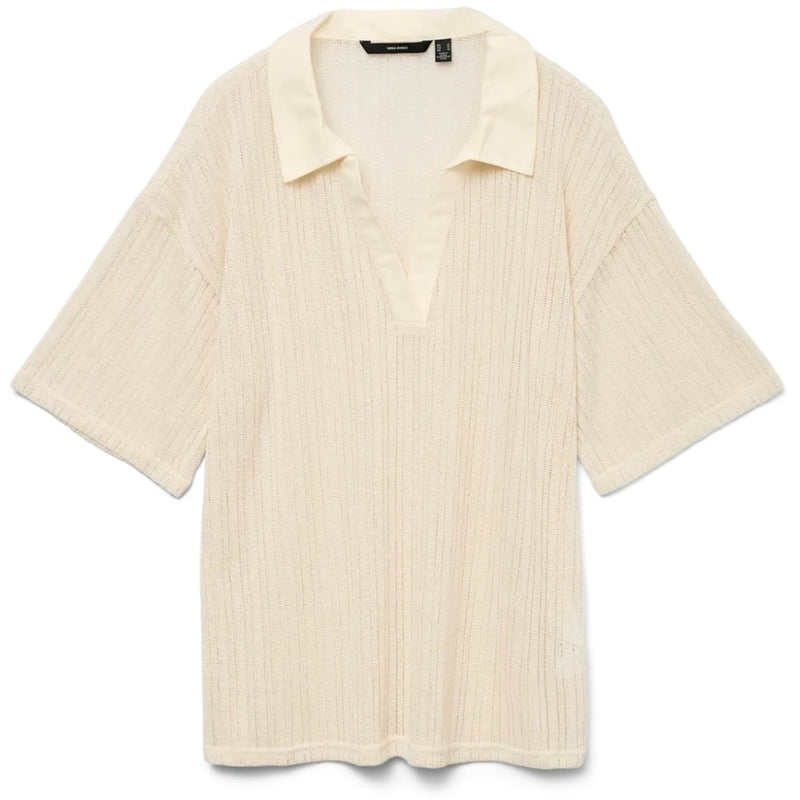 Vero Moda VERO MODA DAM POLO TOP VMCAILEY Shirt Birch