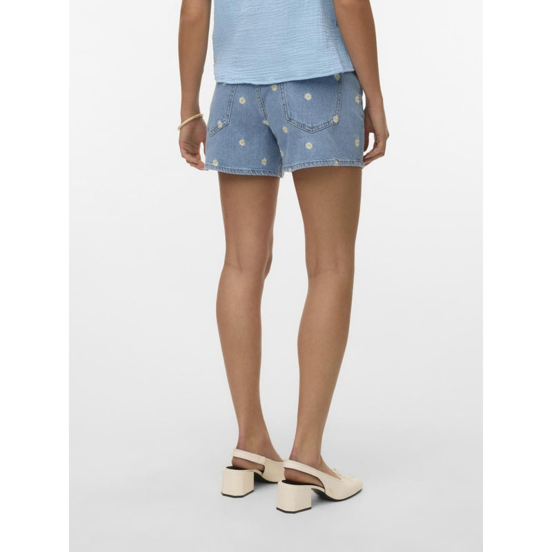 Vero Moda VERO MODA DAM SHORTS VMTESS Shorts Light Blue Denim
