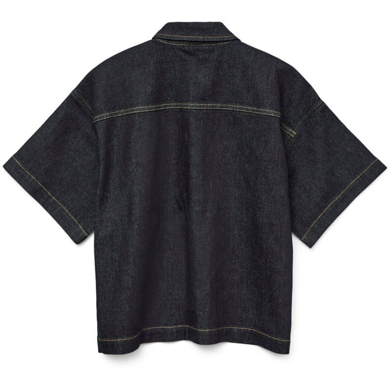 Vero Moda VERO MODA DAM SKJORTA VMTESSA Shirt Dark Blue Denim