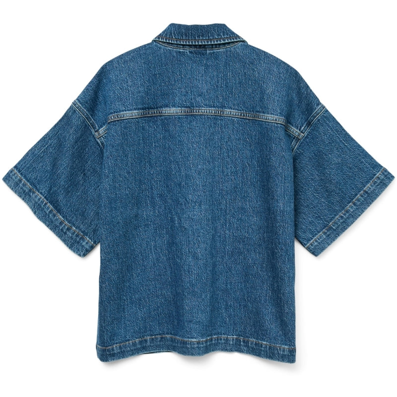 Vero Moda VERO MODA DAM SKJORTA VMTESSA Shirt Medium blue denim