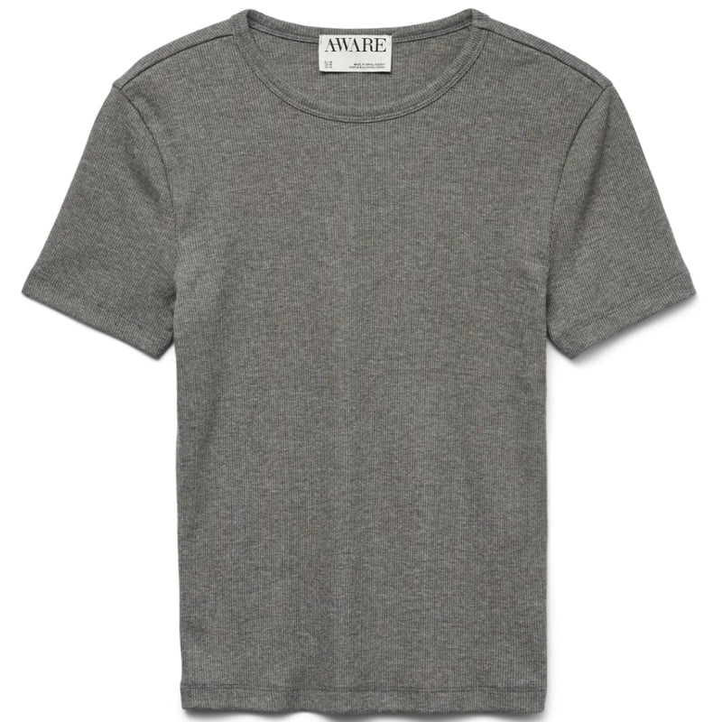 Vero Moda VERO MODA DAM T-SHIRT AWIRWINA T-shirt Medium grey melange
