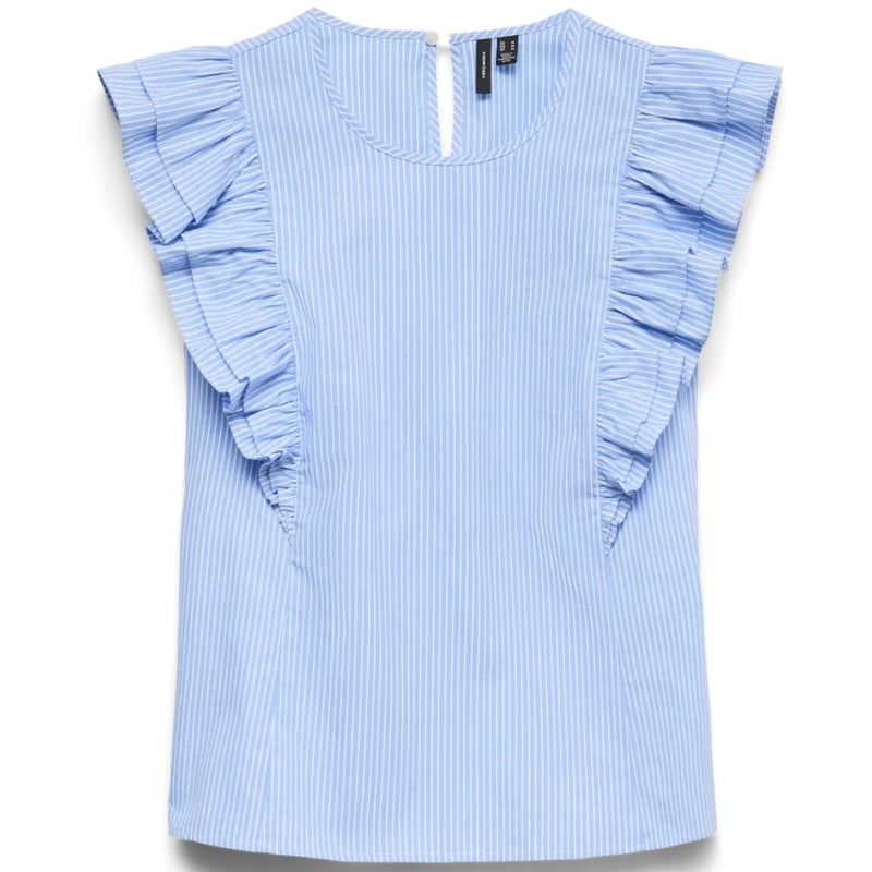 Vero Moda VERO MODA DAM TOPP VMAILA Top Little Boy Blue White