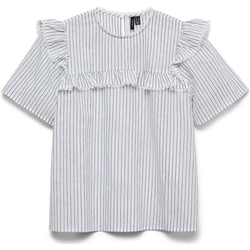 Vero Moda VERO MODA DAM TOPP VMBELL Top Snow White Black