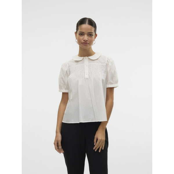 Vero Moda VERO MODA DAM TOPP VMROXANNE Shirt Snow white
