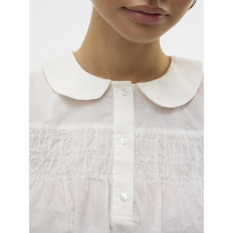 Vero Moda VERO MODA DAM TOPP VMROXANNE Shirt Snow white