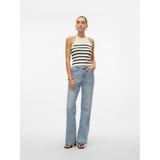 Vero Moda VERO MODA DAM TOPP VMSABA Top Birch Stripes black