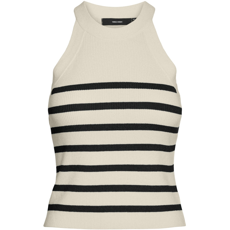 Vero Moda VERO MODA DAM TOPP VMSABA Top Birch Stripes black