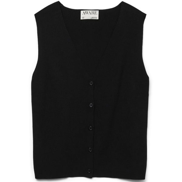 Vero Moda VERO MODA DAM VÄST AWSIMONE Vest Black