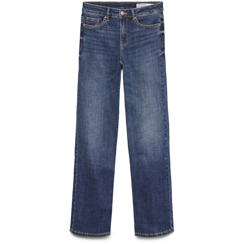 Vero Moda VERO MODA Dam Jeans VMFlash Jeans Dark Blue Denim