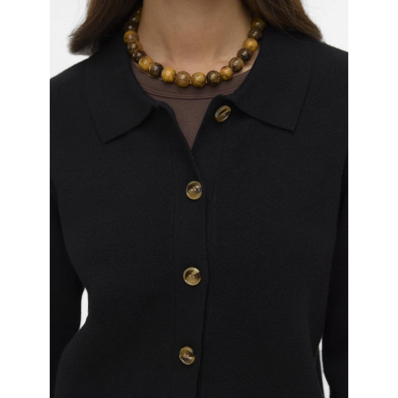 Vero Moda VERO MODA Dam Kofta VMRiley Cardigan Black Solid