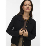 Vero Moda VERO MODA Dam Kofta VMRiley Cardigan Black Solid