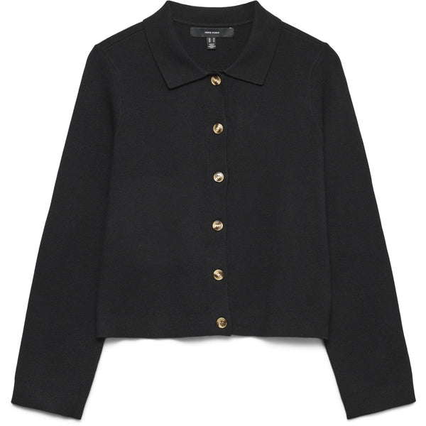 Vero Moda VERO MODA Dam Kofta VMRiley Cardigan Black Solid