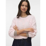 Vero Moda VERO MODA Dam Pullover VMBlossom Pullover Pink-A-Boo