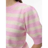 Vero Moda VERO MODA Dam Pullover VMDoffy Knit Bonbon BIRCH