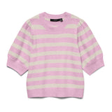 Vero Moda VERO MODA Dam Pullover VMDoffy Knit Bonbon BIRCH