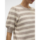 Vero Moda VERO MODA Dam Pullover VMDoffy Knit Moon Rock BIRCH