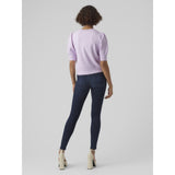 Vero Moda VERO MODA Dam Pullover VMDoffy Knit Orchid Bloom MELANGE