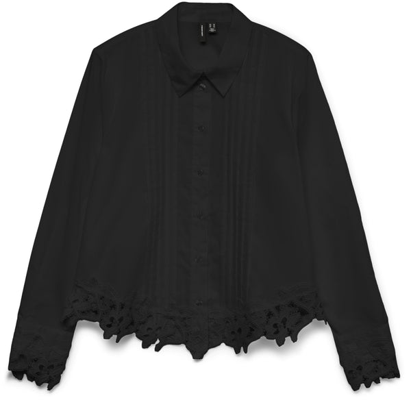 Vero Moda VERO MODA Dam Skjorta VMRoni Shirt Black