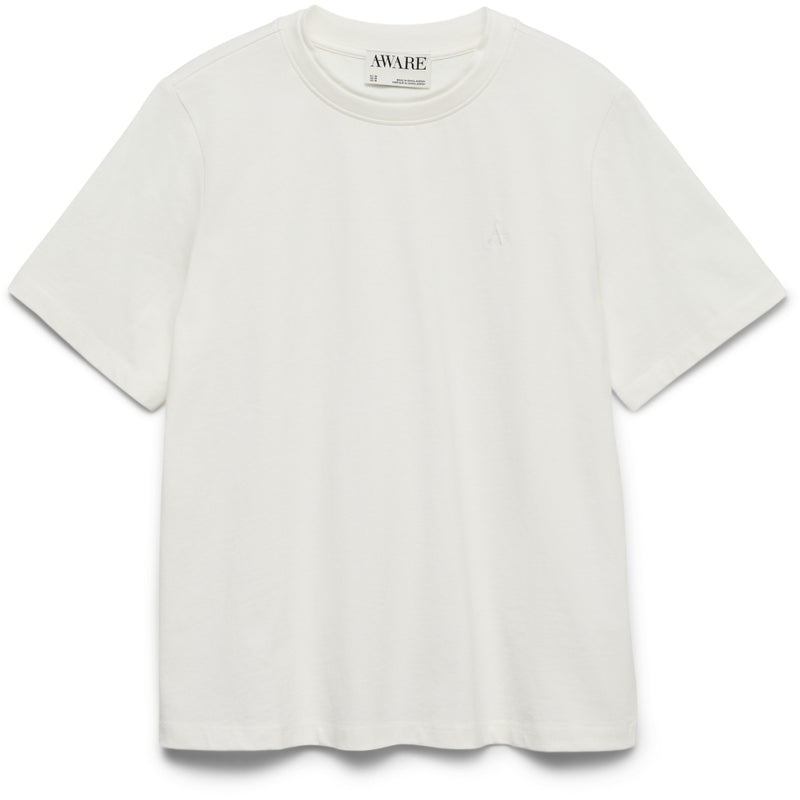 Vero Moda VERO MODA Dam T-shirts VMAwvirginia T-shirt Snow white