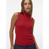 Vero Moda VERO MODA Dam Top Awvitoria Top Molten Lava